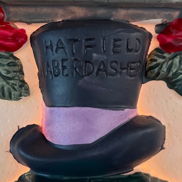 1997 Dickens Collectables Towne Series Hatfield Haberdashery Christmas Village - Picture 6 of 15